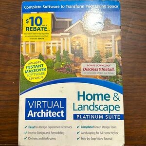 Home and landscape, platinum suite virtual architect